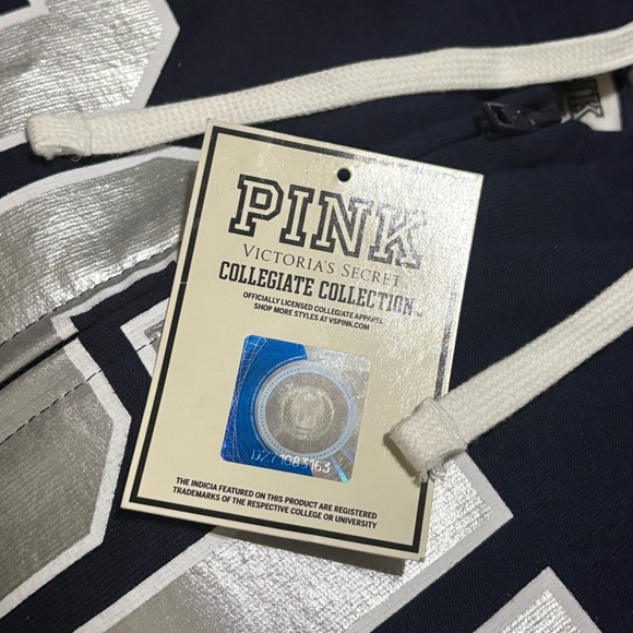 PINK Victoria's Secret Penn State Zip-Up SZ M ~ NEW - Picture 8 of 12